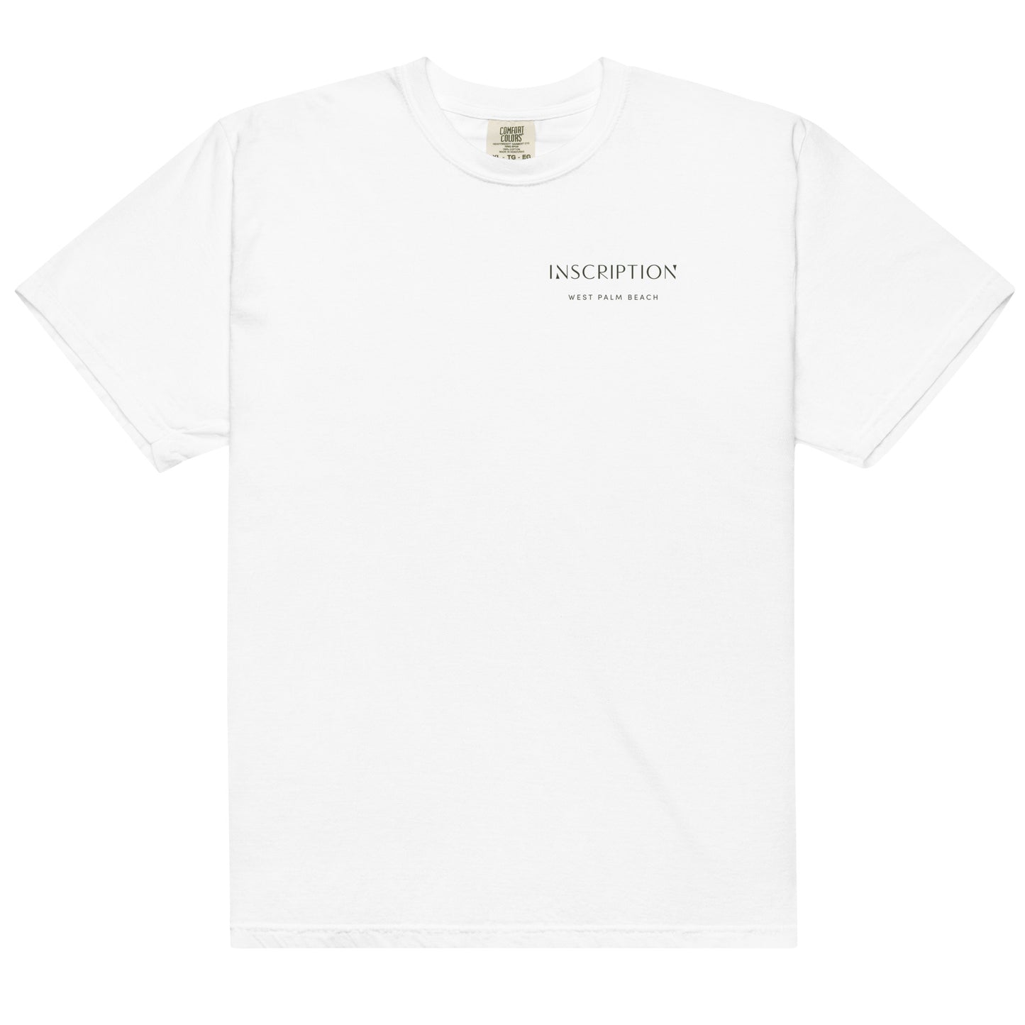 Unisex Garment-dyed Heavyweight Tee