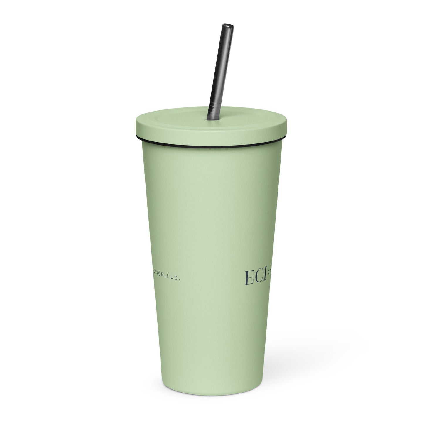 Insulated Tumbler with Straw