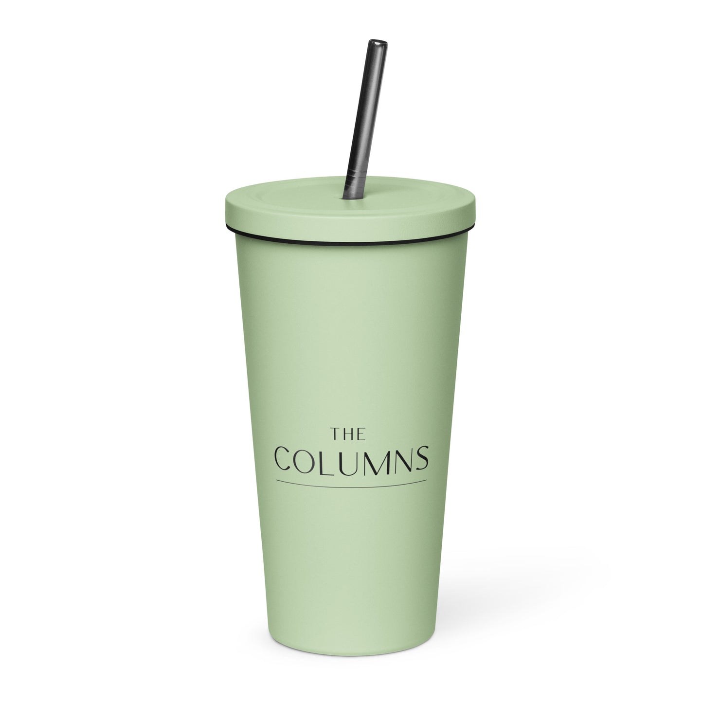 Insulated Tumbler with a Straw