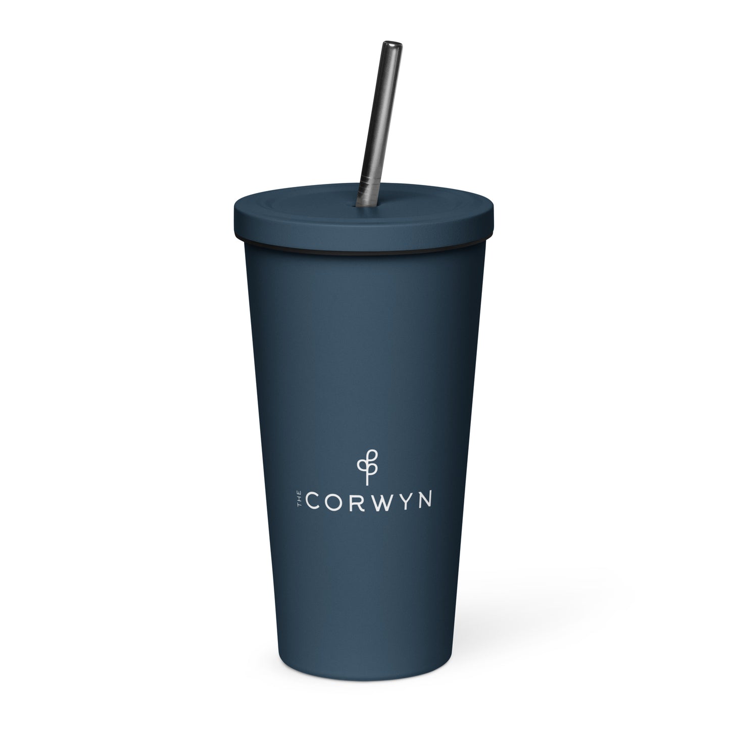 Insulated Tumbler with a Straw