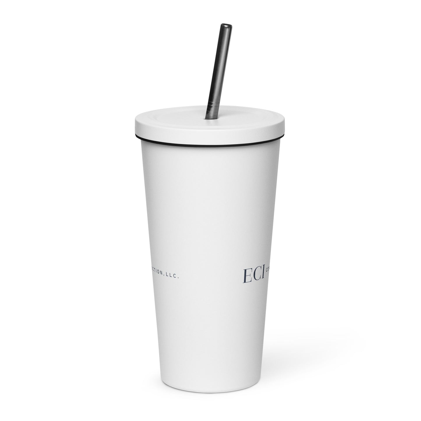 Insulated Tumbler with Straw