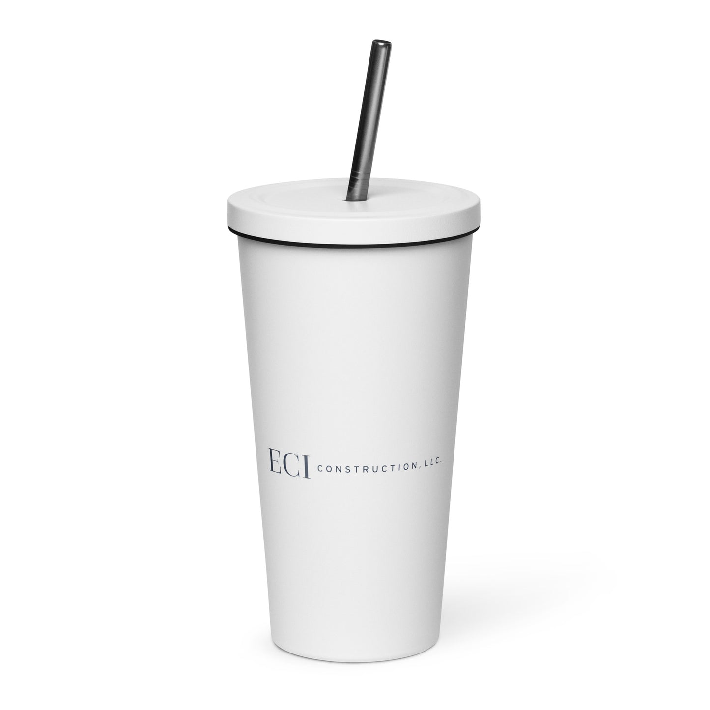 Insulated Tumbler with Straw